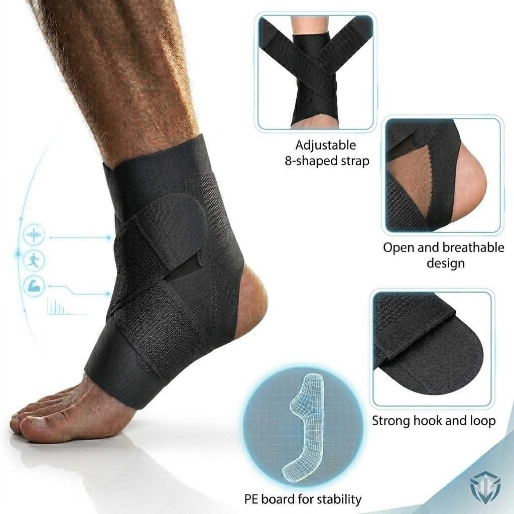 Anchor Adjustable Ankle Brace